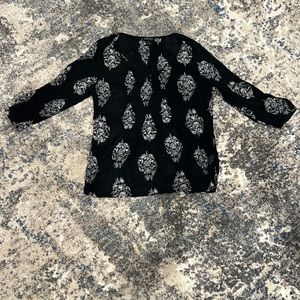 Lucky Brand Black Tunic | Size Medium